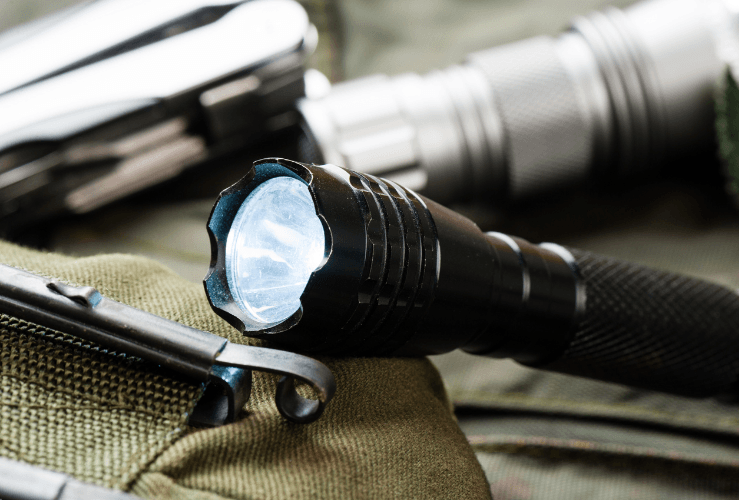 Pocket torch flashlight