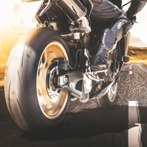 When should I replace my motorcycle tyres?