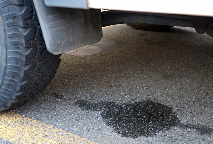 What to Do When there's Water Under Your Parked Vehicle