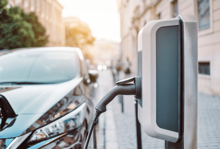 New EV charging on street