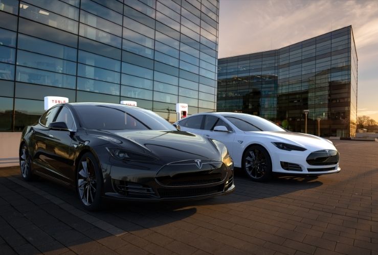 Tesla Model S EV Charging
