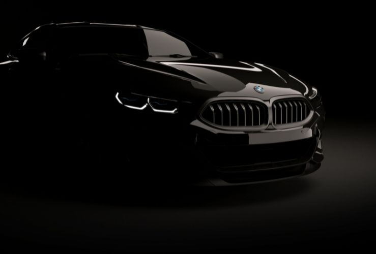 Black BMW Series 8 Coupe