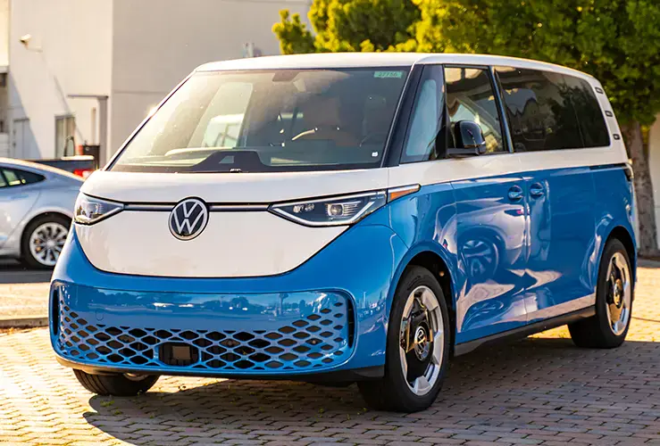 A Volkswagen ID. Buzz Van