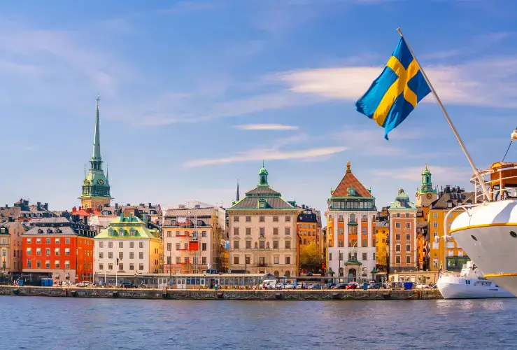 How do I get my car to Sweden?