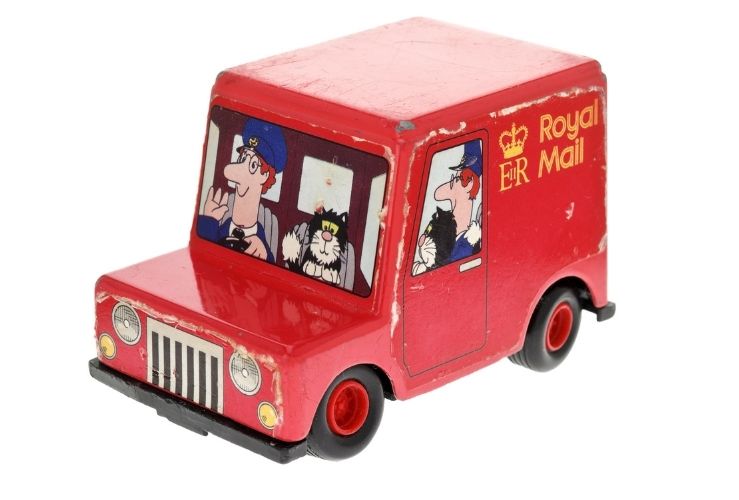 Toy Replica of Postman Pat's Van