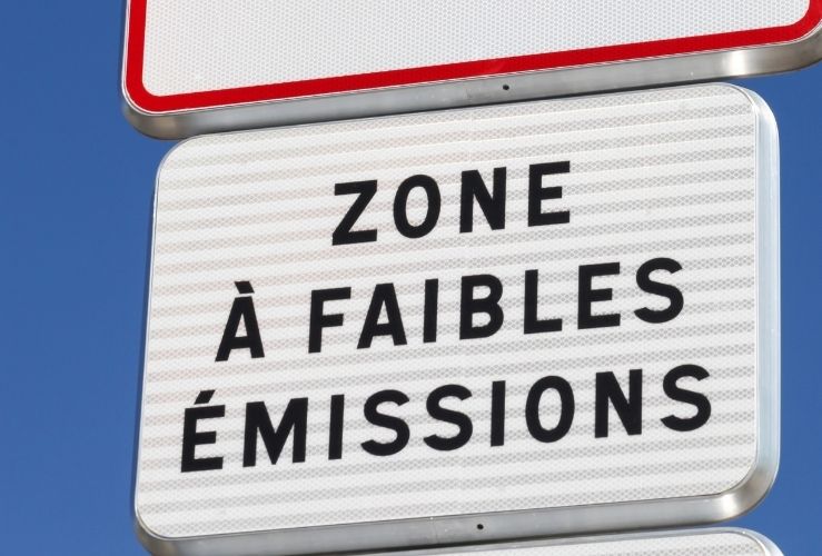 French low emissions zone sign