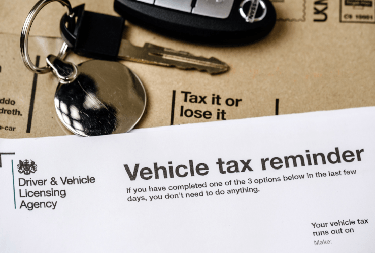 Vehicle Road Tax Reminder Letter