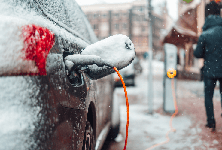 EV charging in Winter