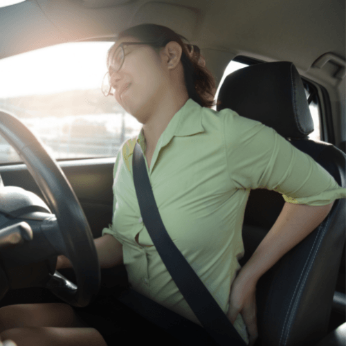 How to prevent back pain when driving