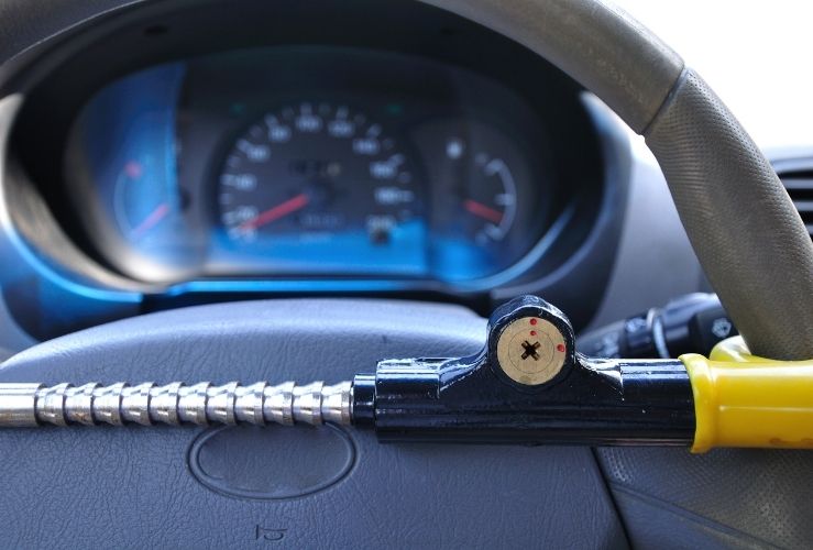 Car steering wheel lock