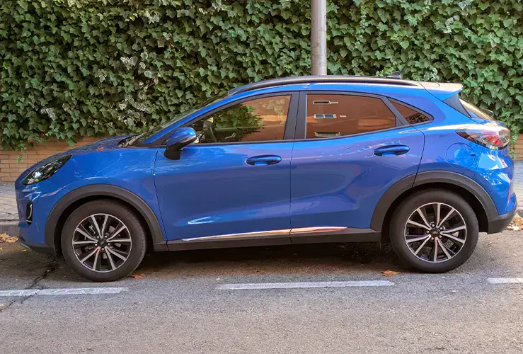 A modern car